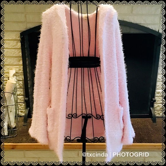 BRAND NEW💜Super Soft Pink Blush Cardigan Jacket - Picture 2 of 4